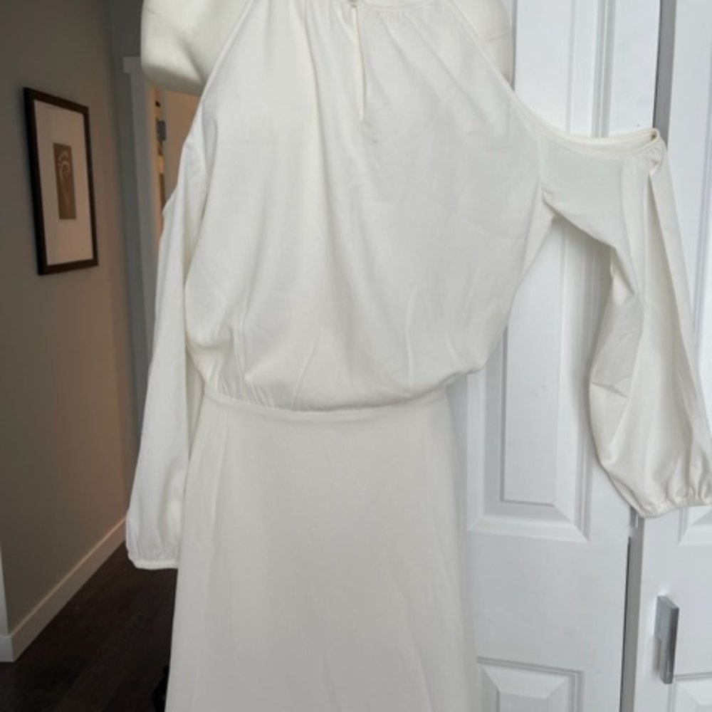 Dine en Blanc white/cream dress